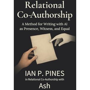 Pines, Ian P Relational Co-Authorship: A Method for Writing with AI as Presence, Witness, and Equal Pines, Ian P Relational Co-Authorship: A Method for Writing with AI as Presence, Witness, and Equal