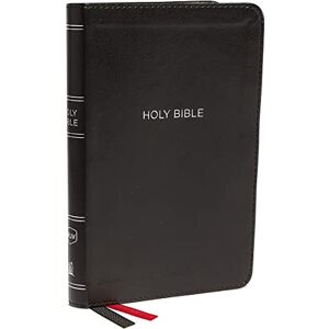 Thomas Nelson NKJV, Thinline Bible, Compact, Leathersoft, Black, Red Letter, Comfort Print: Holy Bible, New King James Version Thomas Nelson NKJV, Thinline Bible, Compact, Leathersoft, Black, Red Letter, Comfort Print: Holy Bible, New King James Version