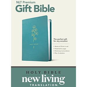 Tyndale Premium Gift Bible NLT (Red Letter, LeatherLike, Teal): New Living Translation Teal Leatherlike Tyndale Premium Gift Bible NLT (Red Letter, LeatherLike, Teal): New Living Translation Teal Leatherlike