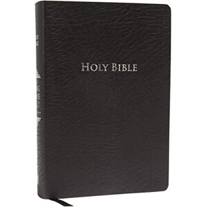 Thomas Nelson KJV Study Bible, Large Print, Bonded Leather, Black, Red Letter: Second Edition Thomas Nelson KJV Study Bible, Large Print, Bonded Leather, Black, Red Letter: Second Edition