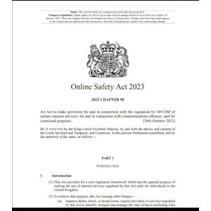 Bugeja, Dr Alex The Online Safety Act 2023 Explained (Law Decoded: Making Sense of Legal Texts for Business, Tech & Beyond) Bugeja, Dr Alex The Online Safety Act 2023 Explained (Law Decoded: Making Sense of Legal Texts for Business, Tech & Beyond)