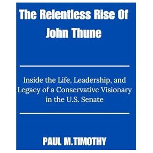 Timothy, Paul M. The Relentless Rise of John Thune: Inside the Life, Leadership, and Legacy of a Conservative Visionary in the U.S. Senate Timothy, Paul M. The Relentless Rise of John Thune: Inside the Life, Leadership, and Legacy of a Conservative Visionary in the U.S. Senate