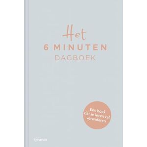 Spenst, Dominik Het 6 minuten dagboek: Een boek dat je leven zal veranderen Spenst, Dominik Het 6 minuten dagboek: Een boek dat je leven zal veranderen