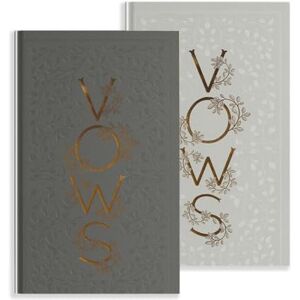Herold, Korie Wedding Vows Book: A Set of Heirloom-Quality Vow Books with Foil Accents and Hand Drawn Illustrations (Heirloom Story Books and Guided Journals) Herold, Korie Wedding Vows Book: A Set of Heirloom-Quality Vow Books with Foil Accents and Hand Drawn Illustrations (Heirloom Story Books and Guided Journals)