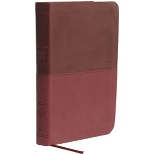 Thomas Nelson NKJV, Thinline Bible, Compact, Leathersoft, Burgundy, Red Letter, Comfort Print: Holy Bible, New King James Version Thomas Nelson NKJV, Thinline Bible, Compact, Leathersoft, Burgundy, Red Letter, Comfort Print: Holy Bible, New King James Version