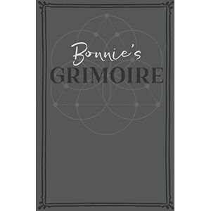 Fringe, Loveable Bonnie's Grimoire: Personalized Grimoire / Book of Shadows (6 x 9 inch) with 110 pages inside, half journal pages and half spell pages. Fringe, Loveable Bonnie's Grimoire: Personalized Grimoire / Book of Shadows (6 x 9 inch) with 110 pages inside, half journal pages and half spell pages.