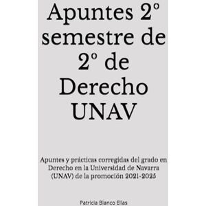 Blanco Apuntes 2º semestre de 2º de Derecho UNAV: Apuntes y prácticas corregidas del grado en Derecho en la Universidad de Navarra (UNAV) de la promoción 2021-2025 Blanco Apuntes 2º semestre de 2º de Derecho UNAV: Apuntes y prácticas corregidas del grado en Derecho en la Universidad de Navarra (UNAV) de la promoción 2021-2025