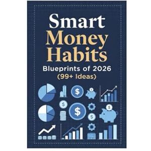 Kaur, Jaswinder Smart Money Habits Blueprints of 2026 (99+ Ideas): 99 Modern Money Habits for Smart Earning, Spending, and Investing Kaur, Jaswinder Smart Money Habits Blueprints of 2026 (99+ Ideas): 99 Modern Money Habits for Smart Earning, Spending, and Investing
