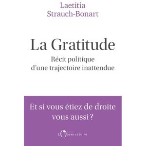 Strauch-Bonart, Laetitia La gratitude Strauch-Bonart, Laetitia La gratitude