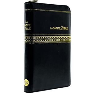 Segond 1910, Louis La Sainte Bible Segond 1910 Noir, similicuir, onglets, glissière, tranches or, format compact, Par: Zip, onglets, noire, compacte, tranche dorée Segond 1910, Louis La Sainte Bible Segond 1910 Noir, similicuir, onglets, glissière, tranches or, format compact, Par: Zip, onglets, noire, compacte, tranche dorée