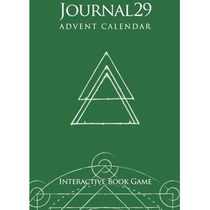 Chassapakis, Dimitris Journal 29 Advent Calendar: Interactive Book Game Puzzlebook Chassapakis, Dimitris Journal 29 Advent Calendar: Interactive Book Game Puzzlebook