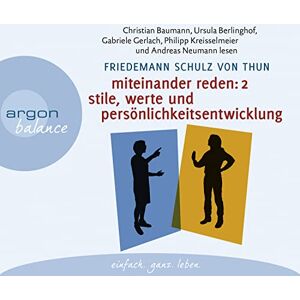 Miteinander Reden Teil 2:Stile,Werte und Miteinander Reden Teil 2:Stile,Werte und