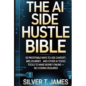 JAMES, SILVER T. The AI Side Hustle Bible: 50 Profitable Ways to Use ChatGPT, Midjourney, and Other AI Tools to Make Money Online — No Coding Required JAMES, SILVER T. The AI Side Hustle Bible: 50 Profitable Ways to Use ChatGPT, Midjourney, and Other AI Tools to Make Money Online — No Coding Required