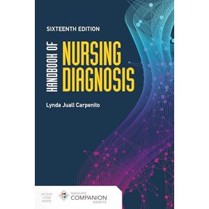 Carpenito, Lynda Juall Handbook of Nursing Diagnosis Carpenito, Lynda Juall Handbook of Nursing Diagnosis