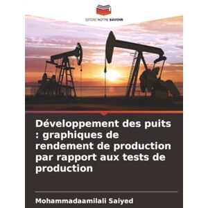 Saiyed, Mohammadaamilali Développement des puits : graphiques de rendement de production par rapport aux tests de production Saiyed, Mohammadaamilali Développement des puits : graphiques de rendement de production par rapport aux tests de production