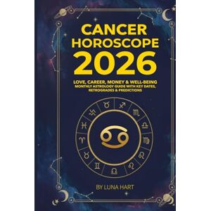 Cosmic Compass Press CANCER HOROSCOPE 2026: Love, Career, Money & Well-Being Monthly Astrology Guide with Key Dates, Retrogrades & Predictions (2026 Monthly Astrology Horoscope for All 12 Zodiac Signs) Cosmic Compass Press CANCER HOROSCOPE 2026: Love, Career, Money & Well-Being Monthly Astrology Guide with Key Dates, Retrogrades & Predictions (2026 Monthly Astrology Horoscope for All 12 Zodiac Signs)