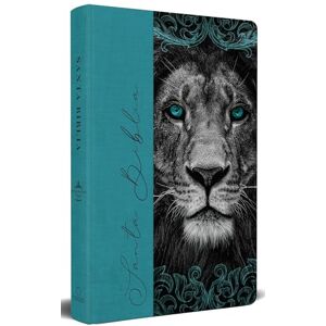 Reina Biblia Rvr 1960 Letra Grande, Tamaño Manual, Tapa Dura de Tela León Aguamarina / Spanish Bible Rvr 1960 Handy Size Large Print Hardcover Cloth Lion ... Bible Rvr 1960 Handy Size Lion Aquamarin Reina Biblia Rvr 1960 Letra Grande, Tamaño Manual, Tapa Dura de Tela León Aguamarina / Spanish Bible Rvr 1960 Handy Size Large Print Hardcover Cloth Lion ... Bible Rvr 1960 Handy Size Lion Aquamarin