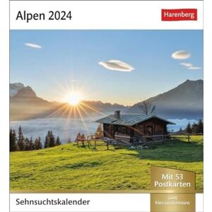 Harenberg Alpen Sehnsuchtskalender 2024. 53 Postkarten in einem Fotokalender für Bergfreunde. Beeindruckende Panoramen in einem Kalender zum Aufstellen: ... Postkarten (Sehnsuchtskalender von ) Harenberg Alpen Sehnsuchtskalender 2024. 53 Postkarten in einem Fotokalender für Bergfreunde. Beeindruckende Panoramen in einem Kalender zum Aufstellen: ... Postkarten (Sehnsuchtskalender von )