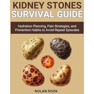 ROOK, NOLAN KIDNEY STONES SURVIVAL GUIDE: Hydration planning, pain strategies, and prevention habits to avoid repeat episodes ROOK, NOLAN KIDNEY STONES SURVIVAL GUIDE: Hydration planning, pain strategies, and prevention habits to avoid repeat episodes