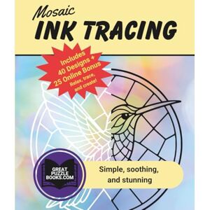 Wesley, William Mosaic Ink Tracing for Adults Wesley, William Mosaic Ink Tracing for Adults
