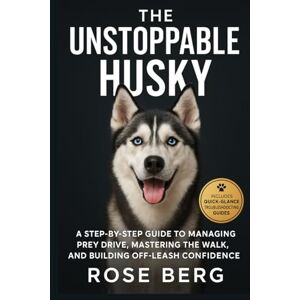Berg, Rose THE UNSTOPPABLE HUSKY: A Step-by-Step Guide to Managing Prey Drive, Mastering the Walk, and Building Off-Leash Confidence. Berg, Rose THE UNSTOPPABLE HUSKY: A Step-by-Step Guide to Managing Prey Drive, Mastering the Walk, and Building Off-Leash Confidence.