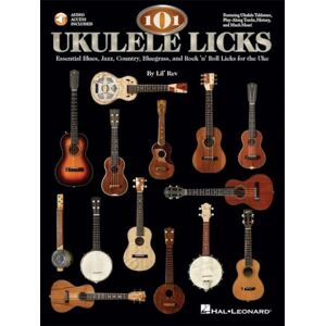 Various 101 Ukulele Licks Essential Blues Jazz Country Rock & Roll (Book and Online Resource) (Includes Online Access Code): Essential Blues, Jazz, Country, Bluegrass, and Rock 'n' Roll Licks for the Uke Various 101 Ukulele Licks Essential Blues Jazz Country Rock & Roll (Book and Online Resource) (Includes Online Access Code): Essential Blues, Jazz, Country, Bluegrass, and Rock 'n' Roll Licks for the Uke