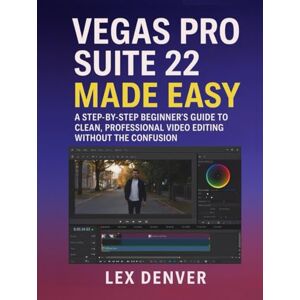 Denver Vegas Pro Suite 22 Made Easy: A Step-by-Step Beginner’s Guide to Clean, Professional Video Editing Without the Confusion Denver Vegas Pro Suite 22 Made Easy: A Step-by-Step Beginner’s Guide to Clean, Professional Video Editing Without the Confusion