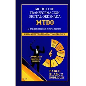 Blanco MODELO DE TRANSFORMACIÓN DIGITAL ORDENADA. MTDO: EL PRINCIPAL ALIADO: SU RECURSO HUMANO. PLAN MAESTRO PARA REACTIVAR REGIONES Blanco MODELO DE TRANSFORMACIÓN DIGITAL ORDENADA. MTDO: EL PRINCIPAL ALIADO: SU RECURSO HUMANO. PLAN MAESTRO PARA REACTIVAR REGIONES