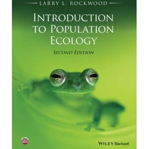 Rockwood, Larry L. Introduction to Population Ecology, 2nd Edition Rockwood, Larry L. Introduction to Population Ecology, 2nd Edition