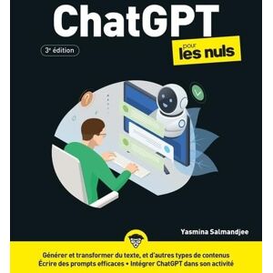 Salmandjee, Yasmina ChatGPT pour les Nuls 3e édition Salmandjee, Yasmina ChatGPT pour les Nuls 3e édition