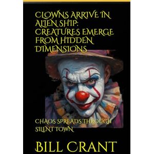 Crant, Bill CLOWNS ARRIVE IN ALIEN SHIP: CREATURES EMERGE FROM HIDDEN DIMENSIONS: CHAOS SPREADS THROUGH SILENT TOWN (science fiction comedy) Crant, Bill CLOWNS ARRIVE IN ALIEN SHIP: CREATURES EMERGE FROM HIDDEN DIMENSIONS: CHAOS SPREADS THROUGH SILENT TOWN (science fiction comedy)