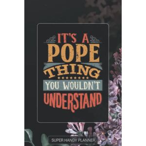 Name Planners, Maria Pope: It's A Pope Thing You Wouldn't Understand Pope Name Purple Flower Custom Gift Planner Calendar Notebook Journal Password Manager Name Planners, Maria Pope: It's A Pope Thing You Wouldn't Understand Pope Name Purple Flower Custom Gift Planner Calendar Notebook Journal Password Manager