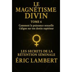 LAMBERT, ERIC Les Secrets de la Rétention Séminale Tome 6 Le Magnétisme Divin: Comment la puissance sexuelle t’aligne sur ton destin supérieur LAMBERT, ERIC Les Secrets de la Rétention Séminale Tome 6 Le Magnétisme Divin: Comment la puissance sexuelle t’aligne sur ton destin supérieur