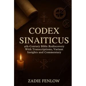 Fenlow, Zadie CODEX SINAITICUS: 4th-Century Bible Rediscovery With Transcriptions, variant Insights And Commentary Fenlow, Zadie CODEX SINAITICUS: 4th-Century Bible Rediscovery With Transcriptions, variant Insights And Commentary