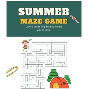 Lab, MindTrail Summer Maze Adventure – 200 Puzzles to Help the Boy Find Camp with Solutions.: (7.5in x 9.25in 400 Pages) Lab, MindTrail Summer Maze Adventure – 200 Puzzles to Help the Boy Find Camp with Solutions.: (7.5in x 9.25in 400 Pages)