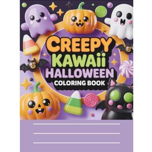 verma, puja Creepy Kawaii Halloween Coloring Book: Cute and Spooky Pages for All Ages – Adorable Yet Eerie Designs of Ghosts, Pumpkins, Witches, Cats & More for ... Featuring Creepy Yet Charming Characters verma, puja Creepy Kawaii Halloween Coloring Book: Cute and Spooky Pages for All Ages – Adorable Yet Eerie Designs of Ghosts, Pumpkins, Witches, Cats & More for ... Featuring Creepy Yet Charming Characters