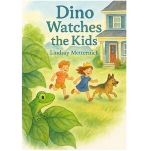 Metternich, Lindsay Dino Watches the Kids: New Friends: A young boy and girl, siblings named Max and Sophie Lesson: Imagination and the joy of play (Dino and Friends) Metternich, Lindsay Dino Watches the Kids: New Friends: A young boy and girl, siblings named Max and Sophie Lesson: Imagination and the joy of play (Dino and Friends)