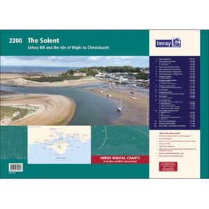 Imray 2200 The Solent Chart Pack Wiro-bound: Selsey Bill and the Isle of Wight to Christchurch (2000 Series) Imray 2200 The Solent Chart Pack Wiro-bound: Selsey Bill and the Isle of Wight to Christchurch (2000 Series)