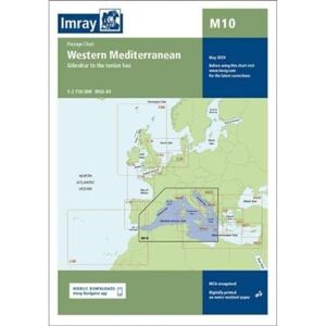 Imray Chart M10: Western Mediterranean (M Series) Imray Chart M10: Western Mediterranean (M Series)