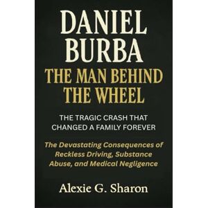 G. Sharon, Alexie DANIEL BURBA THE MAN BEHIND THE WHEEL: THE TRAGIC CRASH THAT CHANGED A FAMILY FOREVER: The Devastating Consequences of Reckless Driving, Substance Abuse, and Medical Negligence G. Sharon, Alexie DANIEL BURBA THE MAN BEHIND THE WHEEL: THE TRAGIC CRASH THAT CHANGED A FAMILY FOREVER: The Devastating Consequences of Reckless Driving, Substance Abuse, and Medical Negligence