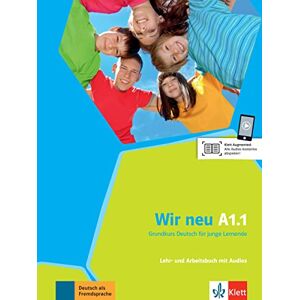 AA.VV Wir neu zweibandig: Lehr- und Arbeitsbuch A1.1 mit Audio-CD: Grundkurs Deutsch für junge Lernende AA.VV Wir neu zweibandig: Lehr- und Arbeitsbuch A1.1 mit Audio-CD: Grundkurs Deutsch für junge Lernende