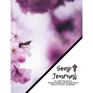 Nicholas, Cecily SOAP Journal XL 365 Page Daily Devotional SOAP Method Bible Study Journal: Undated Planner and Bible study guides and workbooks, xl daily planner,Teen bible study book, Bible study help Nicholas, Cecily SOAP Journal XL 365 Page Daily Devotional SOAP Method Bible Study Journal: Undated Planner and Bible study guides and workbooks, xl daily planner,Teen bible study book, Bible study help
