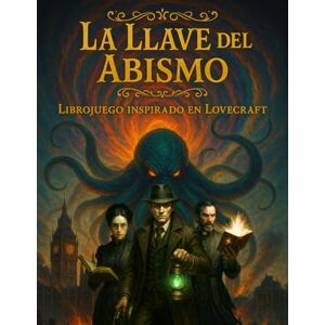 Pérez, José La Llave del Abismo Librojuego de Terror inspirado en Lovecraft y los Mitos de Cthulhu: Libro Juego Ilustrado en Color Terror con Dados, RPG Pérez, José La Llave del Abismo Librojuego de Terror inspirado en Lovecraft y los Mitos de Cthulhu: Libro Juego Ilustrado en Color Terror con Dados, RPG