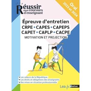 Mounié, Sébastien Epreuve d'entretien CRPE CAPES CAPEPS CAPET CAPLP Motivation et projection Oral Concours 2023 et 2024 Mounié, Sébastien Epreuve d'entretien CRPE CAPES CAPEPS CAPET CAPLP Motivation et projection Oral Concours 2023 et 2024