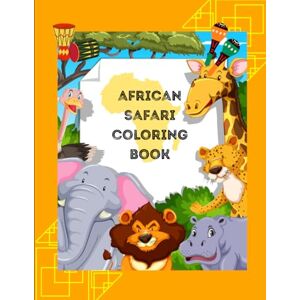 Publishing, ADC African Safari Coloring Book: Coloring Book For Kids 50 Animal Illustration to Color and a Fun Fact about each animal with an Actual Picture 8.5x11" Size Publishing, ADC African Safari Coloring Book: Coloring Book For Kids 50 Animal Illustration to Color and a Fun Fact about each animal with an Actual Picture 8.5x11" Size