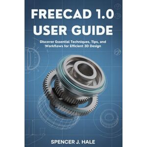 HALE, SPENCER J. FreeCAD 1.0 User Guide: Discover Essential Techniques, Tips, and Workflows for Efficient 3D Design HALE, SPENCER J. FreeCAD 1.0 User Guide: Discover Essential Techniques, Tips, and Workflows for Efficient 3D Design