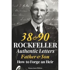 Editions, Domus Aurea The 38 Letters and 90 Authentic Letters – J. D. Rockefeller Father & Son Correspondence: How to Forge an Heir (1887–1936): The Rockefeller Success & Life Code Hidden in the Authentic Letters Editions, Domus Aurea The 38 Letters and 90 Authentic Letters – J. D. Rockefeller Father & Son Correspondence: How to Forge an Heir (1887–1936): The Rockefeller Success & Life Code Hidden in the Authentic Letters