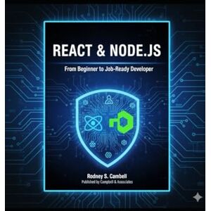 S. Campbell, Rodney React & Node.js: From Beginner to Job-Ready Developer: Master Full-Stack Web Development with Practical Projects and Real-World Applications S. Campbell, Rodney React & Node.js: From Beginner to Job-Ready Developer: Master Full-Stack Web Development with Practical Projects and Real-World Applications