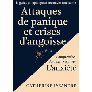 LYSANDRE, Catherine Attaques de panique et crises d'angoisse: Le guide complet pour retrouver ton calme. LYSANDRE, Catherine Attaques de panique et crises d'angoisse: Le guide complet pour retrouver ton calme.