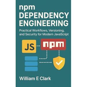 E Clark, William npm Dependency Engineering: Practical Workflows, Versioning, and Security for Modern JavaScript E Clark, William npm Dependency Engineering: Practical Workflows, Versioning, and Security for Modern JavaScript